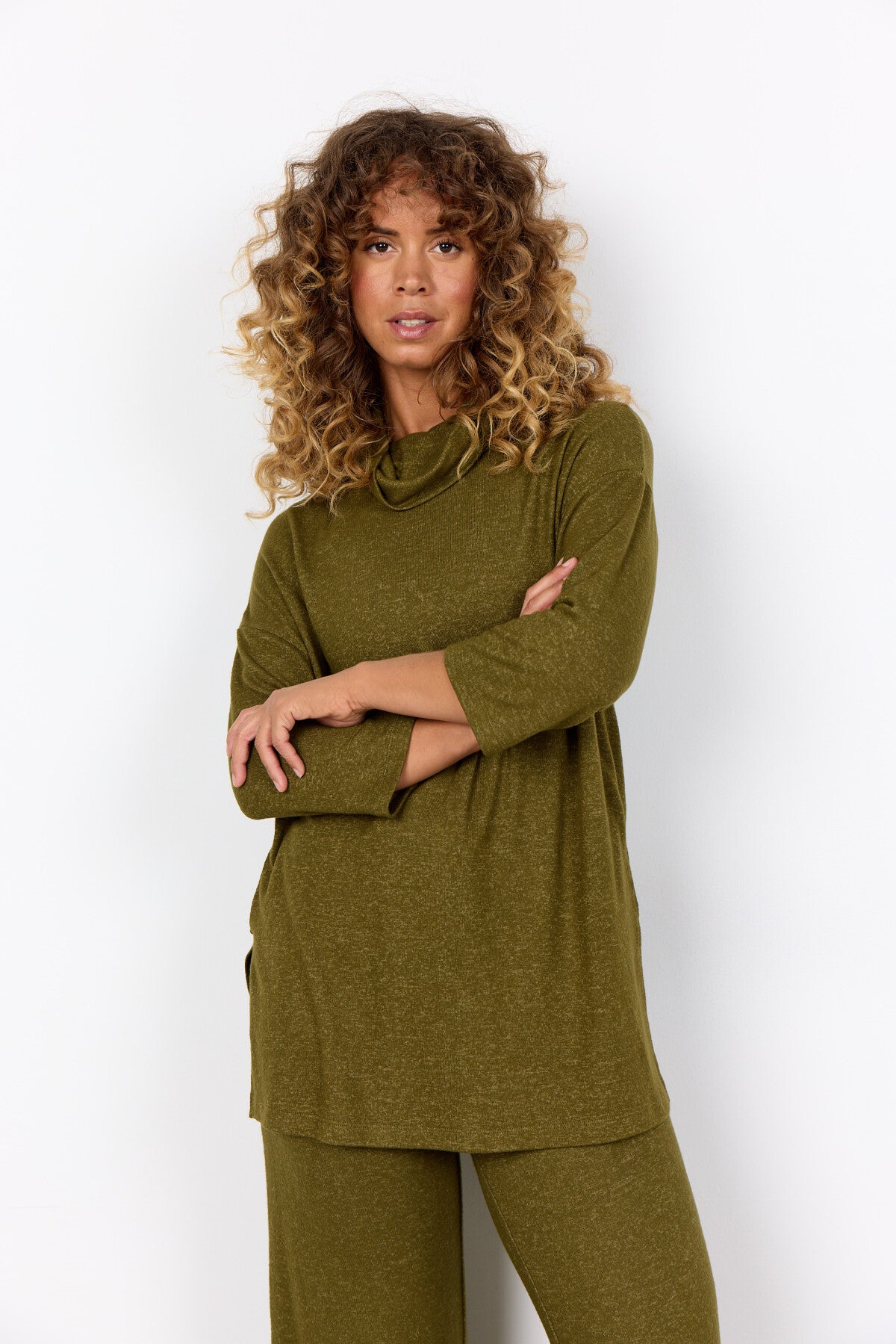 SC-BIARA 73 Sweatshirt Donkergroen