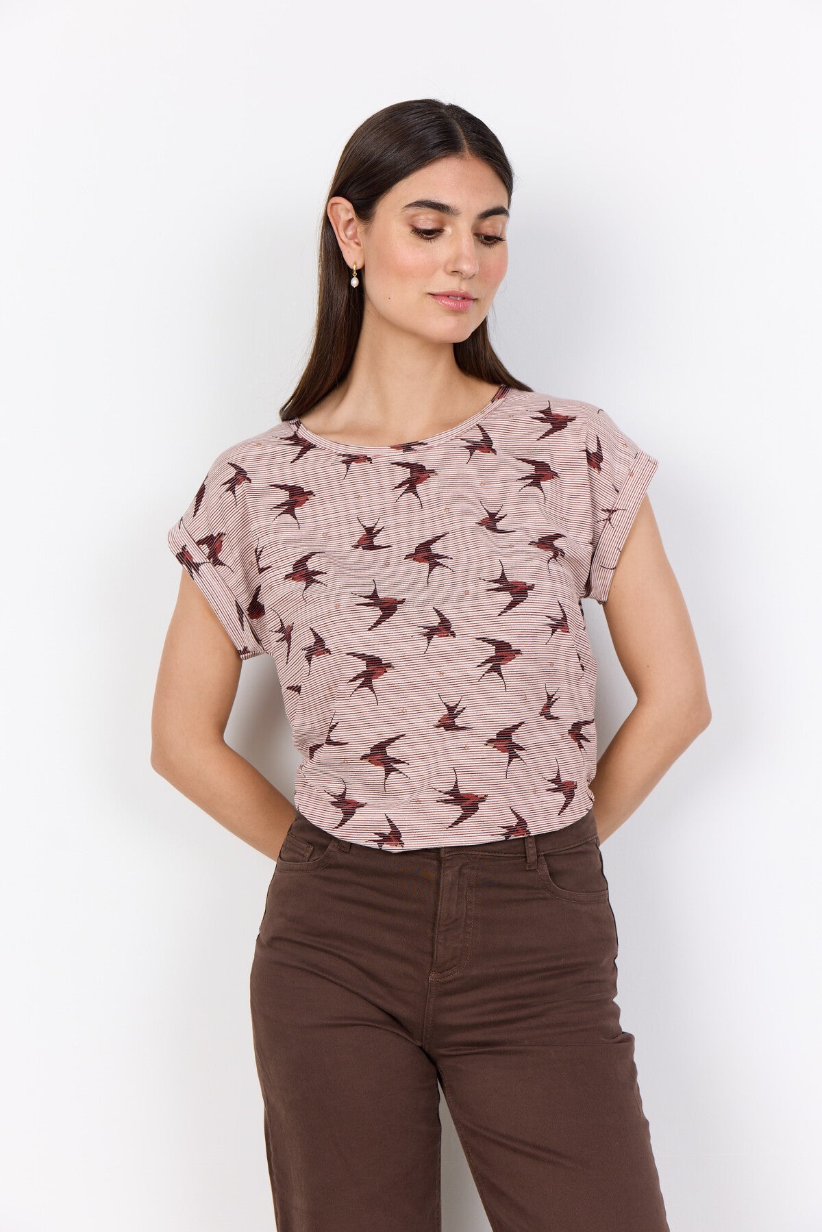 SC-GALINA 62 T-shirt Roestrode