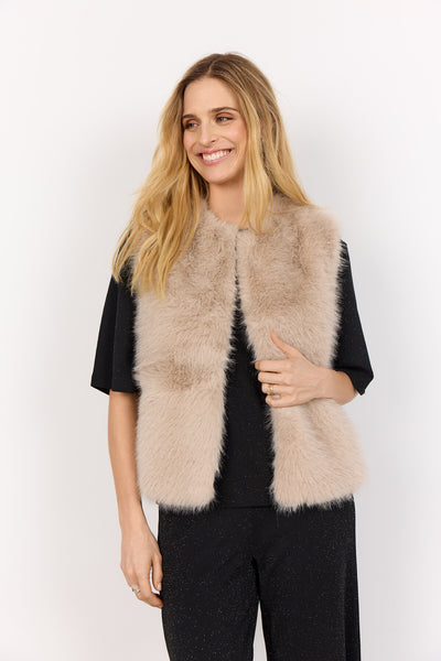 SC-NAIDA 3 Gilet Crème