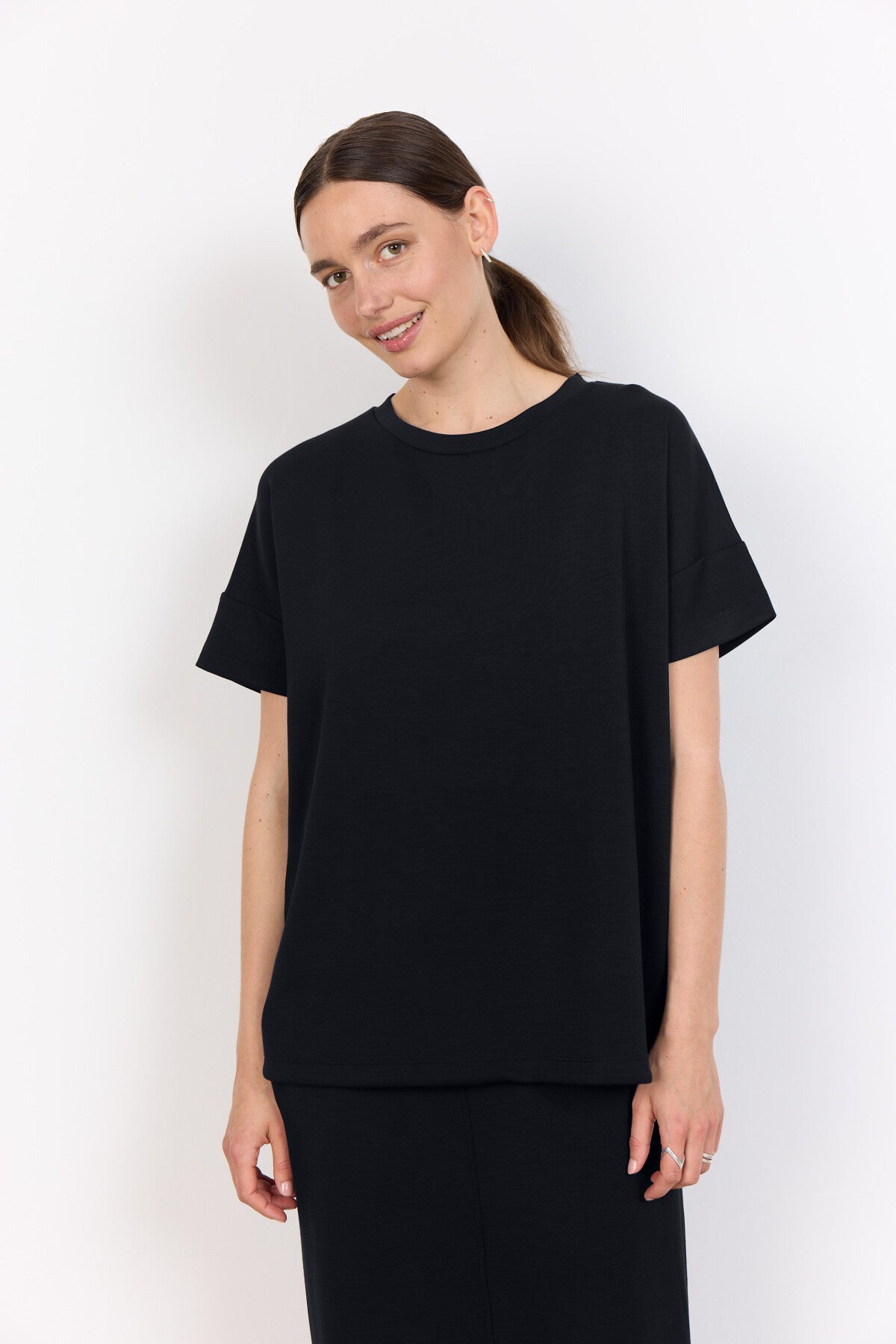 SC-BANU 184 T-shirt Zwart