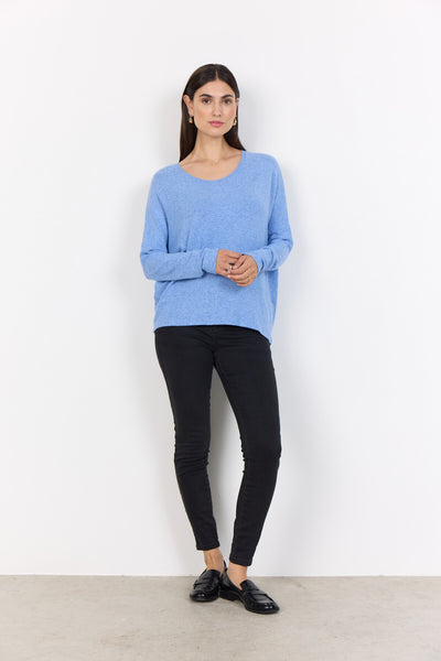 SC-BIARA 1 Blouse Lichtblauw