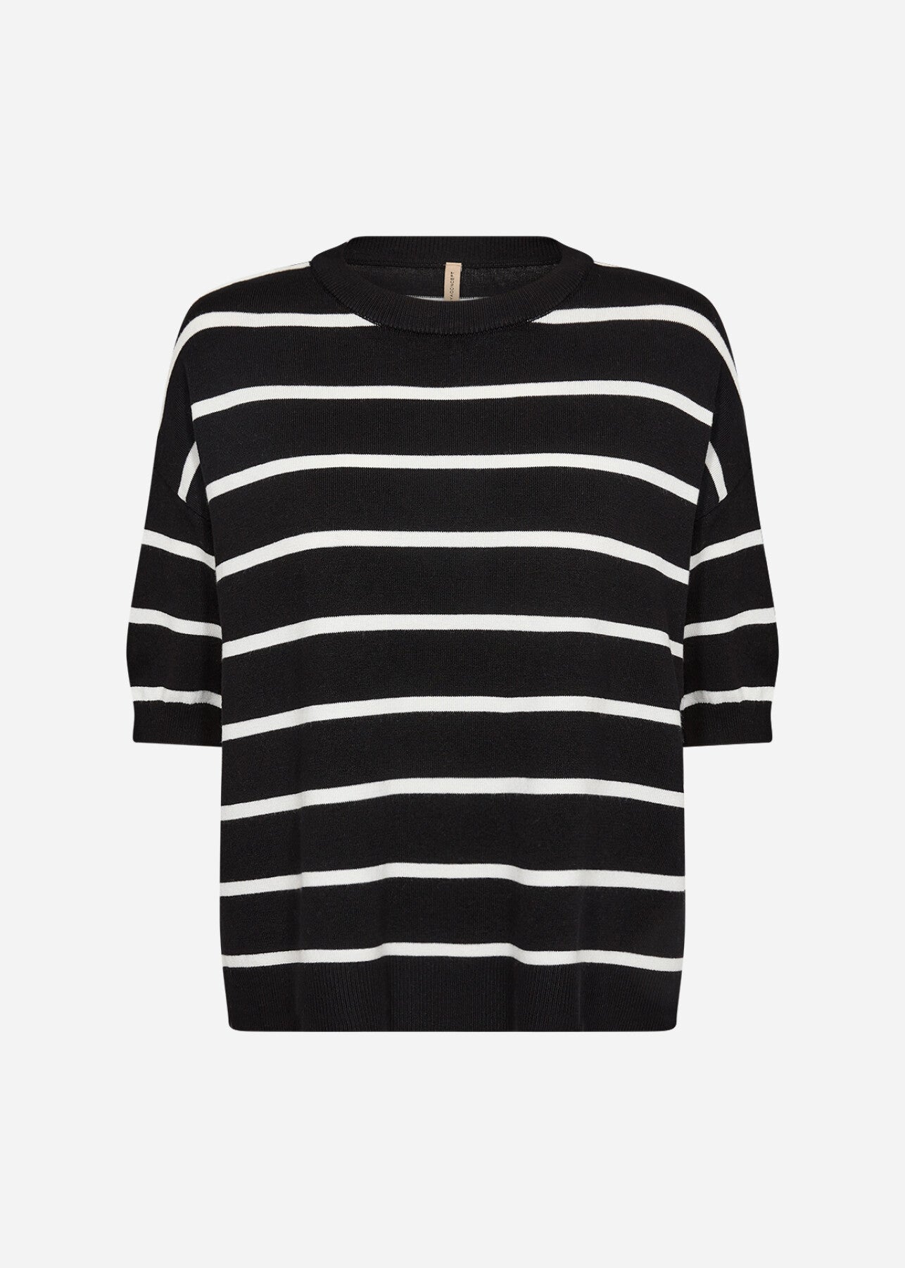 SC-DOLLIE STRIPE 794 Trui Zwart