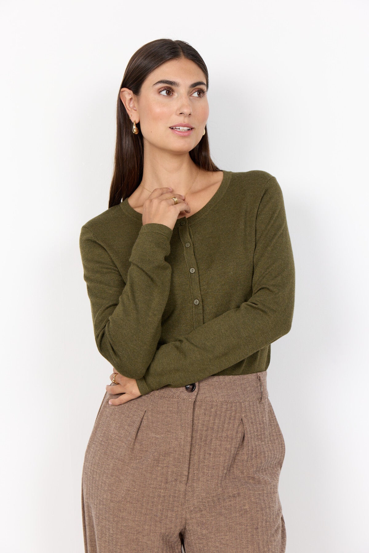 SC-DOLLIE 446 Vest Donkergroen