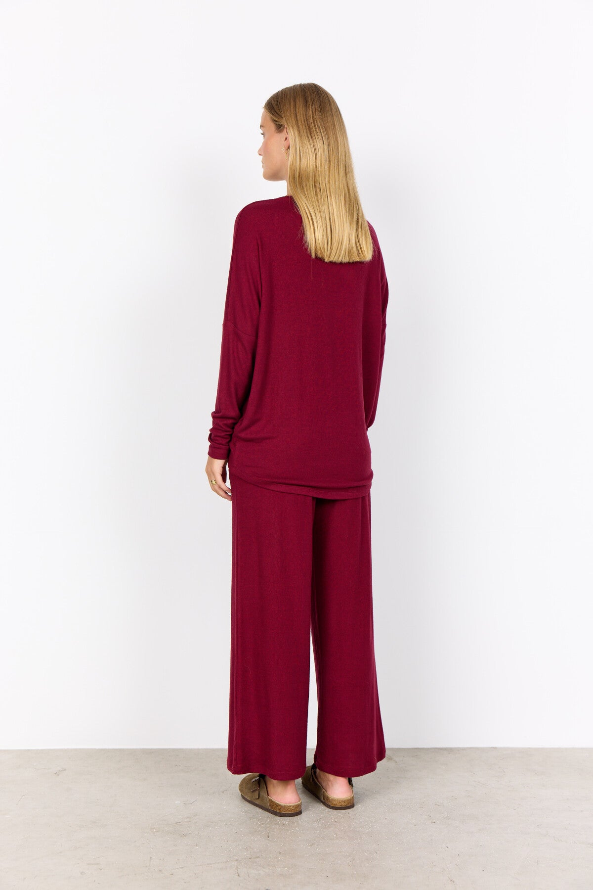 SC-BIARA 1 Blouse Bordeaux