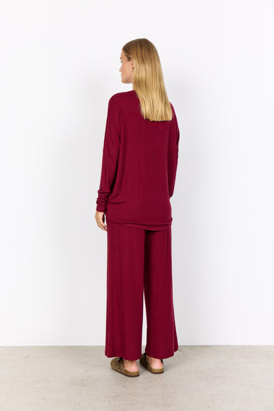 SC-BIARA 1 Blouse Bordeaux