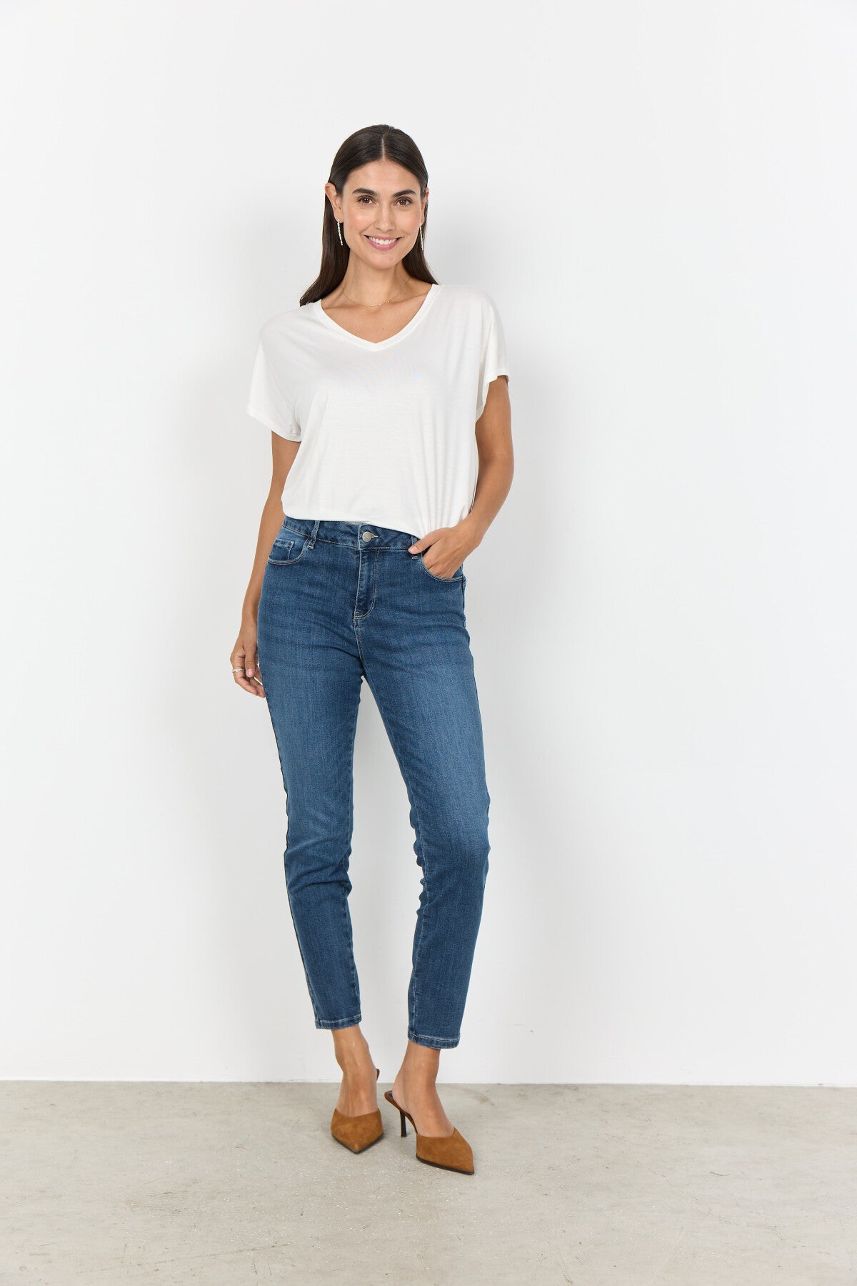 SC-KIMBERLY PATRIZIA 10-B Jeans Donkerblauw