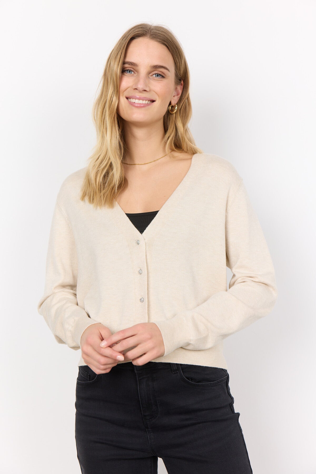 SC-DOLLIE 746 Vest Crème