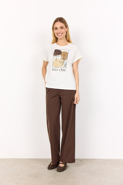 SC-RINA FP 8 T-shirt Gebroken wit