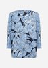 SC-FELICITY AOP 548 Blouse Blauw