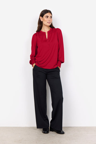 SC-MARICA 303 Blouse Donkerrood