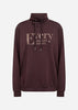 SC-BANU 318 Sweatshirt Donkere pruim