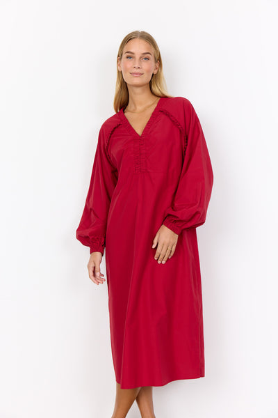 SC-NETTI 111 Jurk Donkerrood