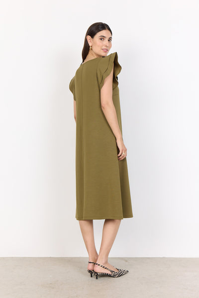 SC-BANU 251 Jurk Olijf