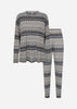 SC-BIARA AOP SET 149 Pyjama Donkerblauw