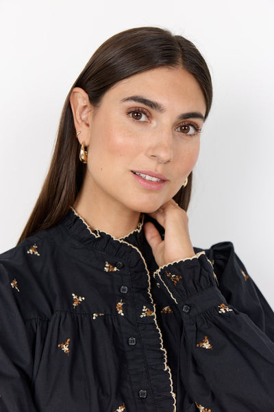 SC-VIBEN 1 Shirt Zwart