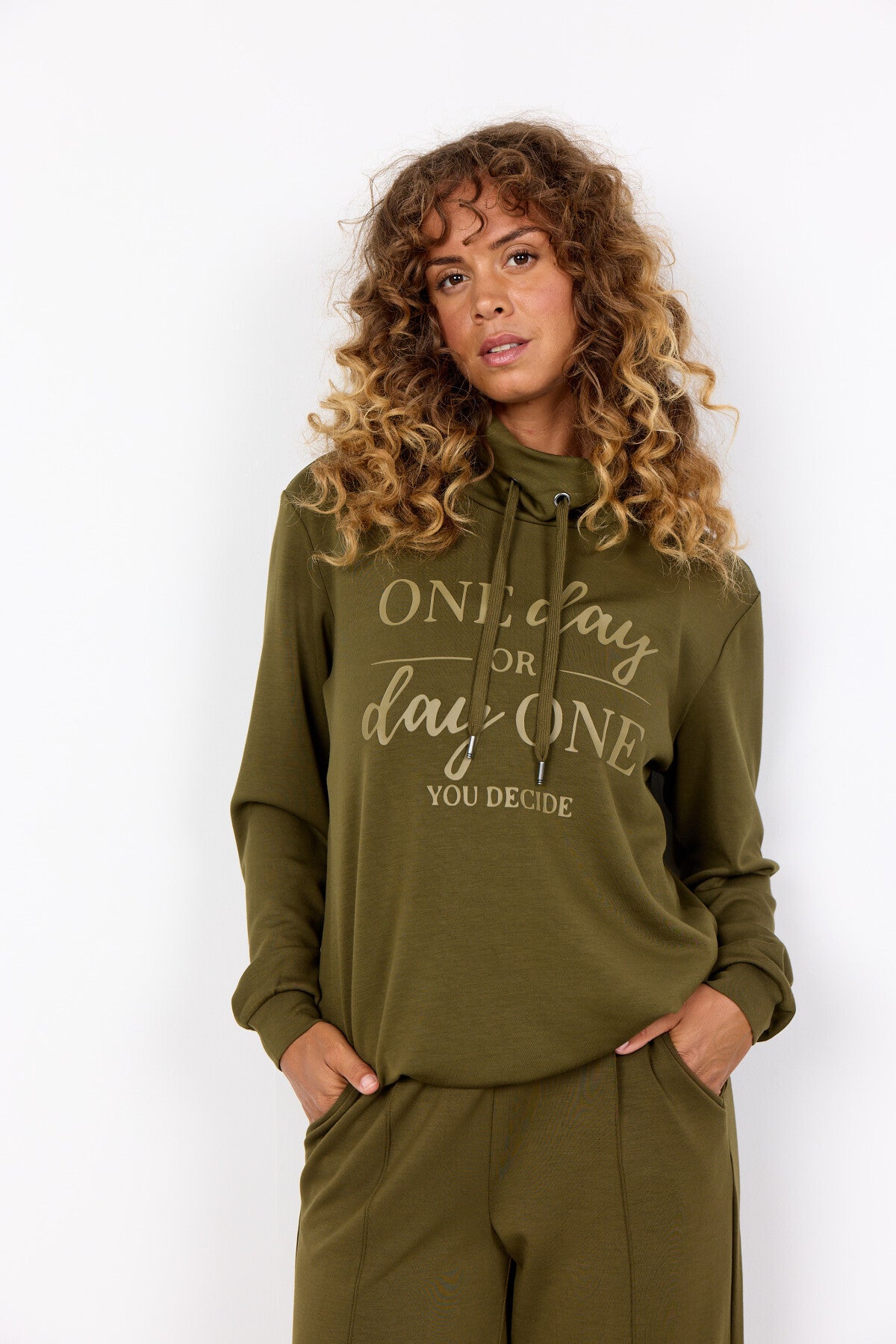 SC-BANU 256 Sweatshirt Donkergroen