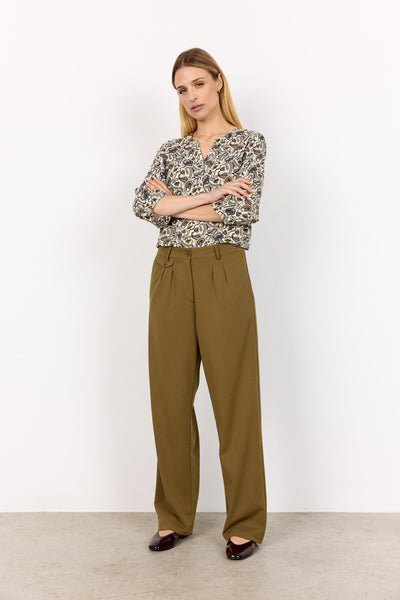 SC-SAMEA 2 Blouse Olijf