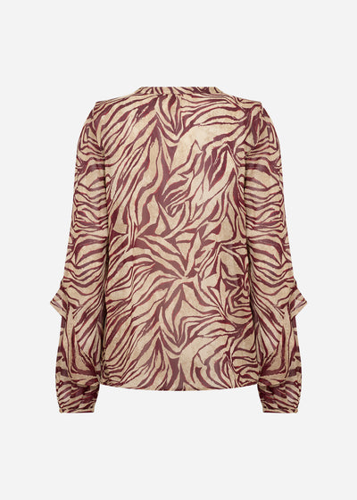 SC-VALBORG 1 Shirt Donkerrood