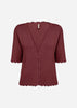 SC-DOLLIE 788 Vest Donkerrood