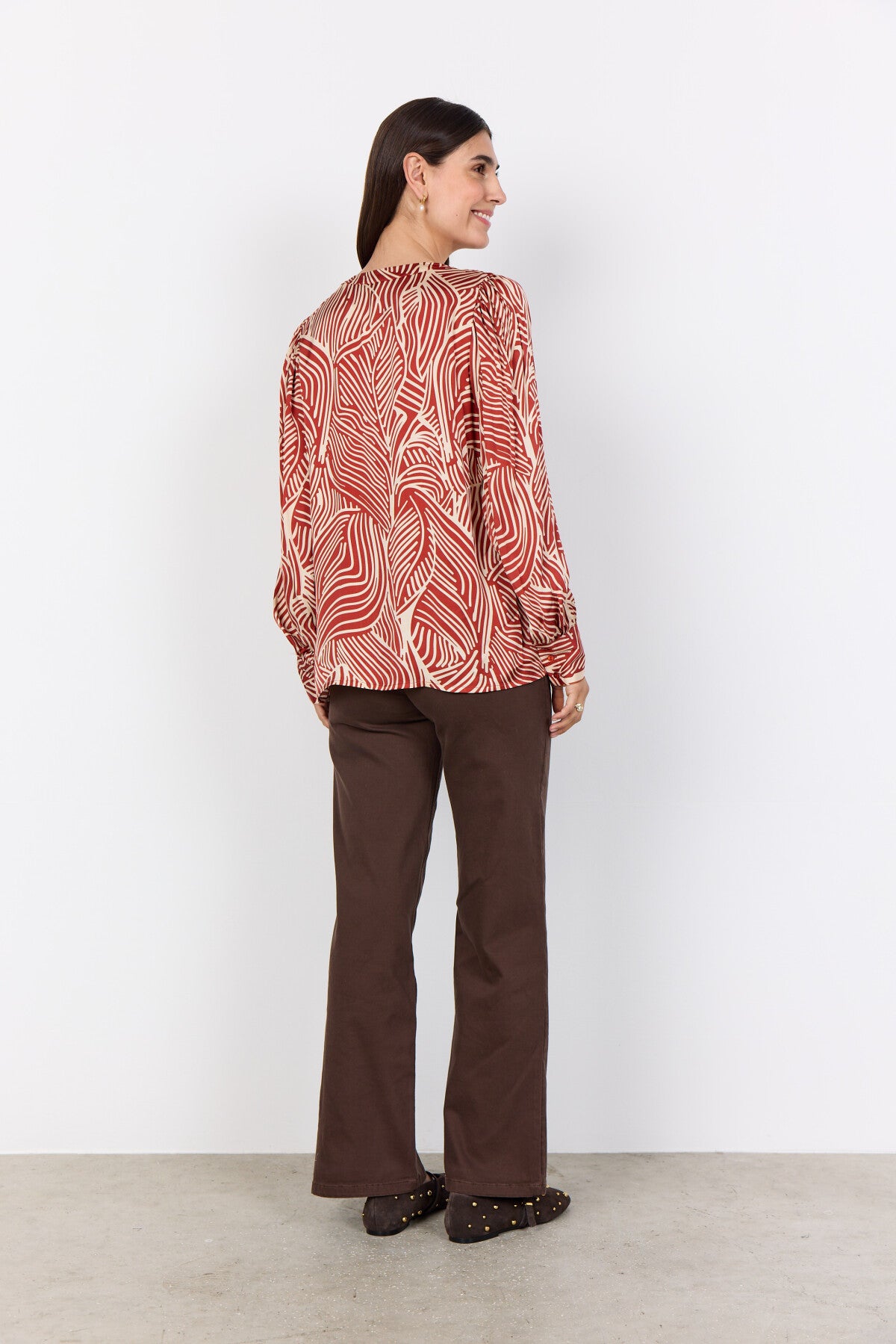 SC-SIGNORA 2 Blouse Roestrode