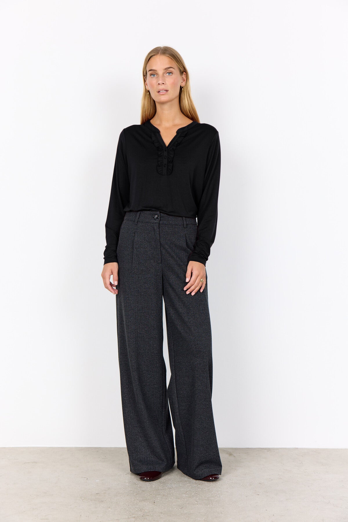 SC-MARICA 339 Blouse Zwart