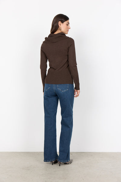 SC-DOLLIE 305 Trui Donkerbruin