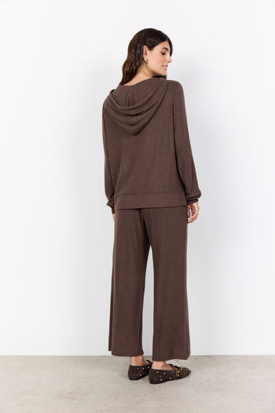 SC-BIARA 143 Sweatshirt Donkerbruin