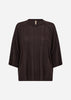 SC-VIOLETTA 4 Blouse Donkere pruim