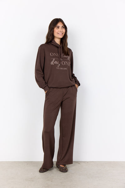SC-BANU 256 Sweatshirt Donkerbruin