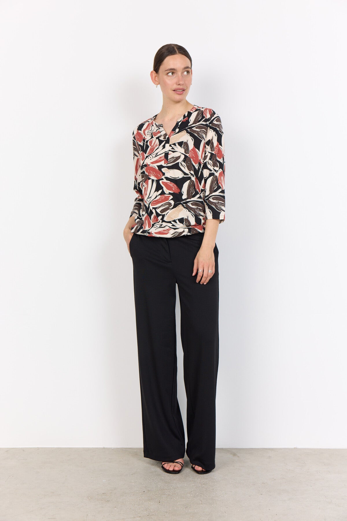 SC-FELICITY AOP 512 Blouse Roestrode