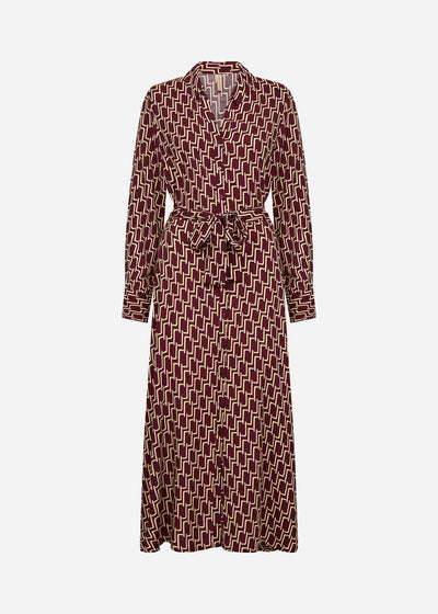 SC-VARLA 3 Jurk Bordeaux