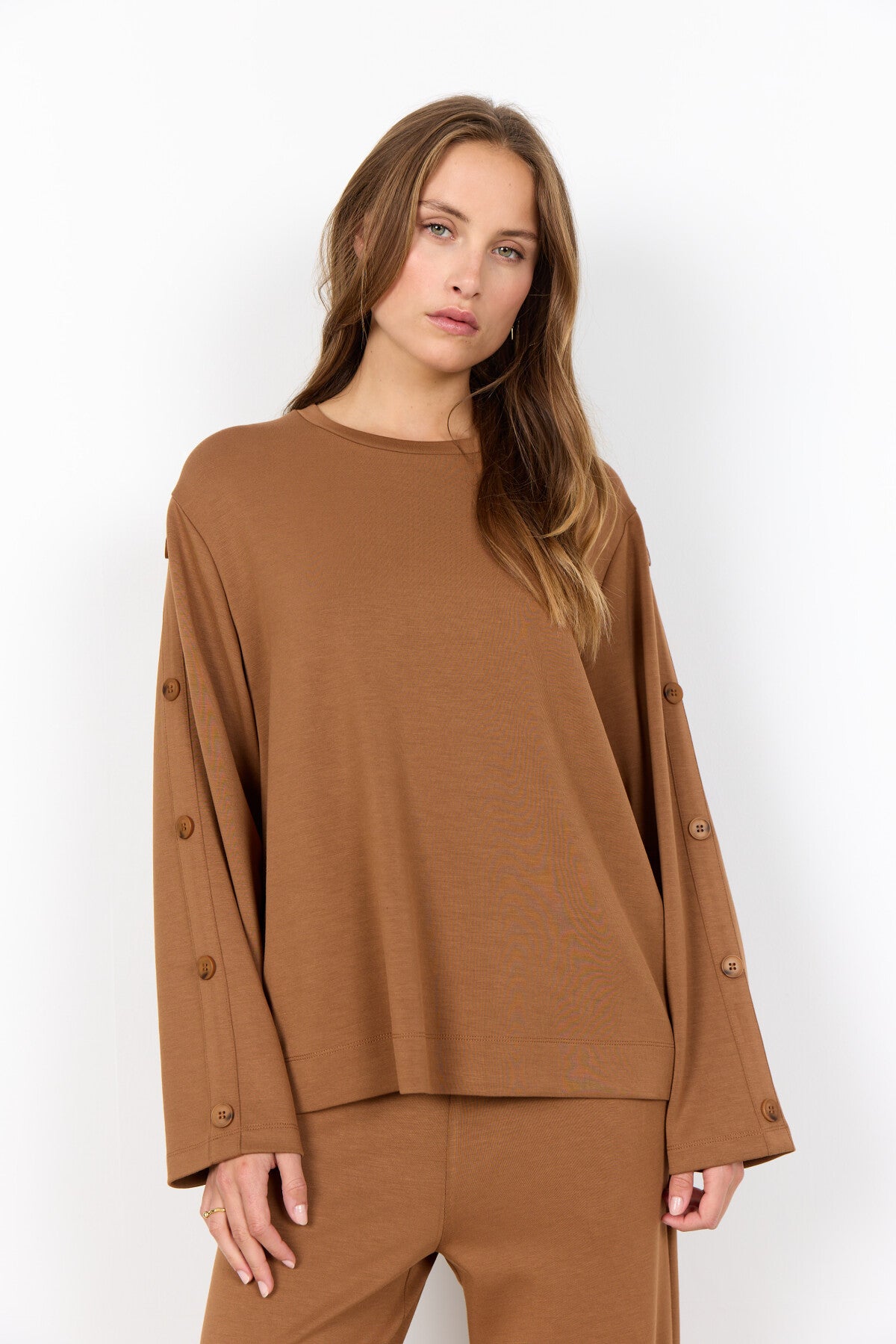 SC-BANU 267 Blouse Bruin