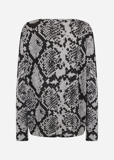SC-BIARA AOP 145 Blouse Grijs