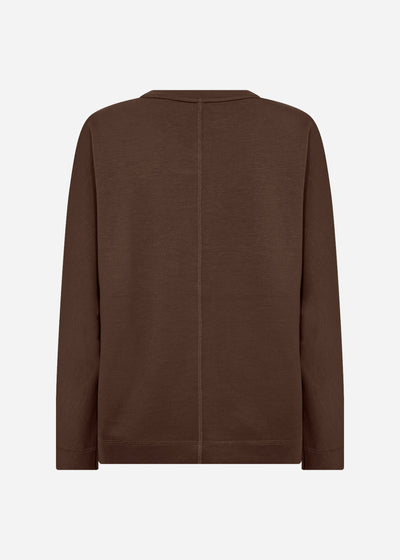 SC-BANU 262 Blouse Donkerbruin