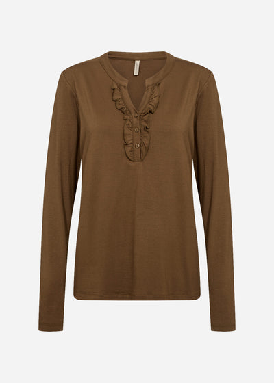 SC-MARICA 339 Blouse Donkergroen