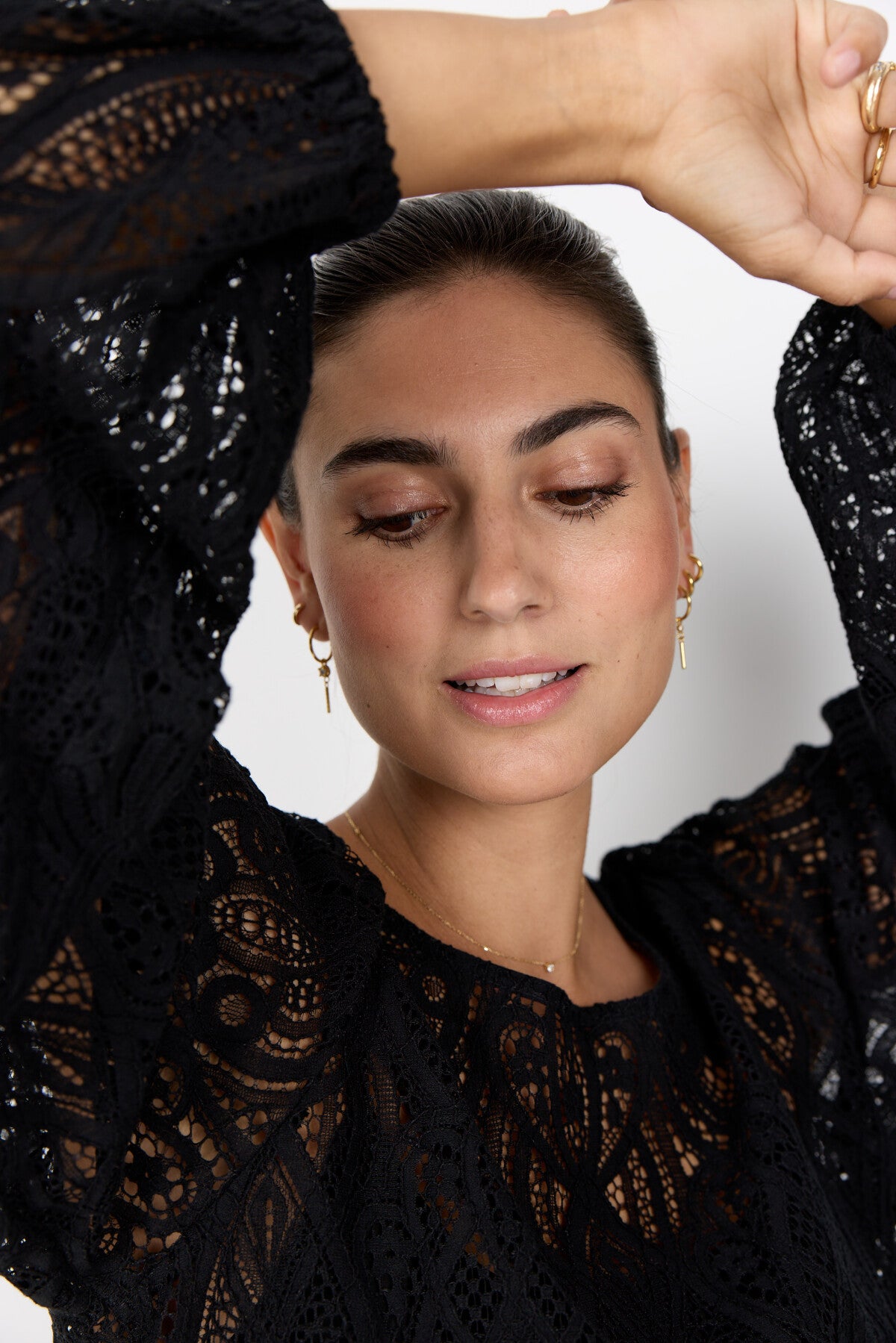 SC-VAHIDA 2 Blouse Zwart
