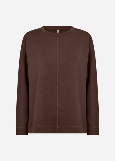 SC-BANU 262 Blouse Donkerbruin