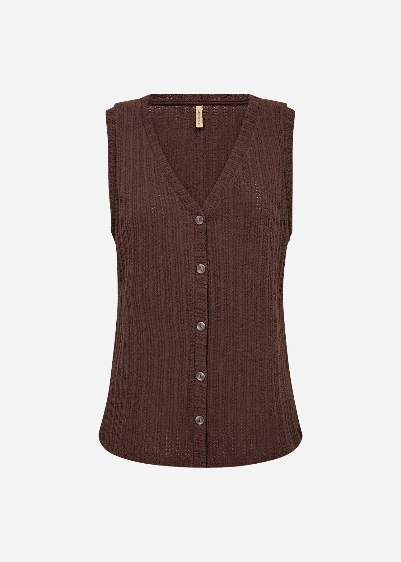 SC-SHONAS 1 Gilet Donkerbruin