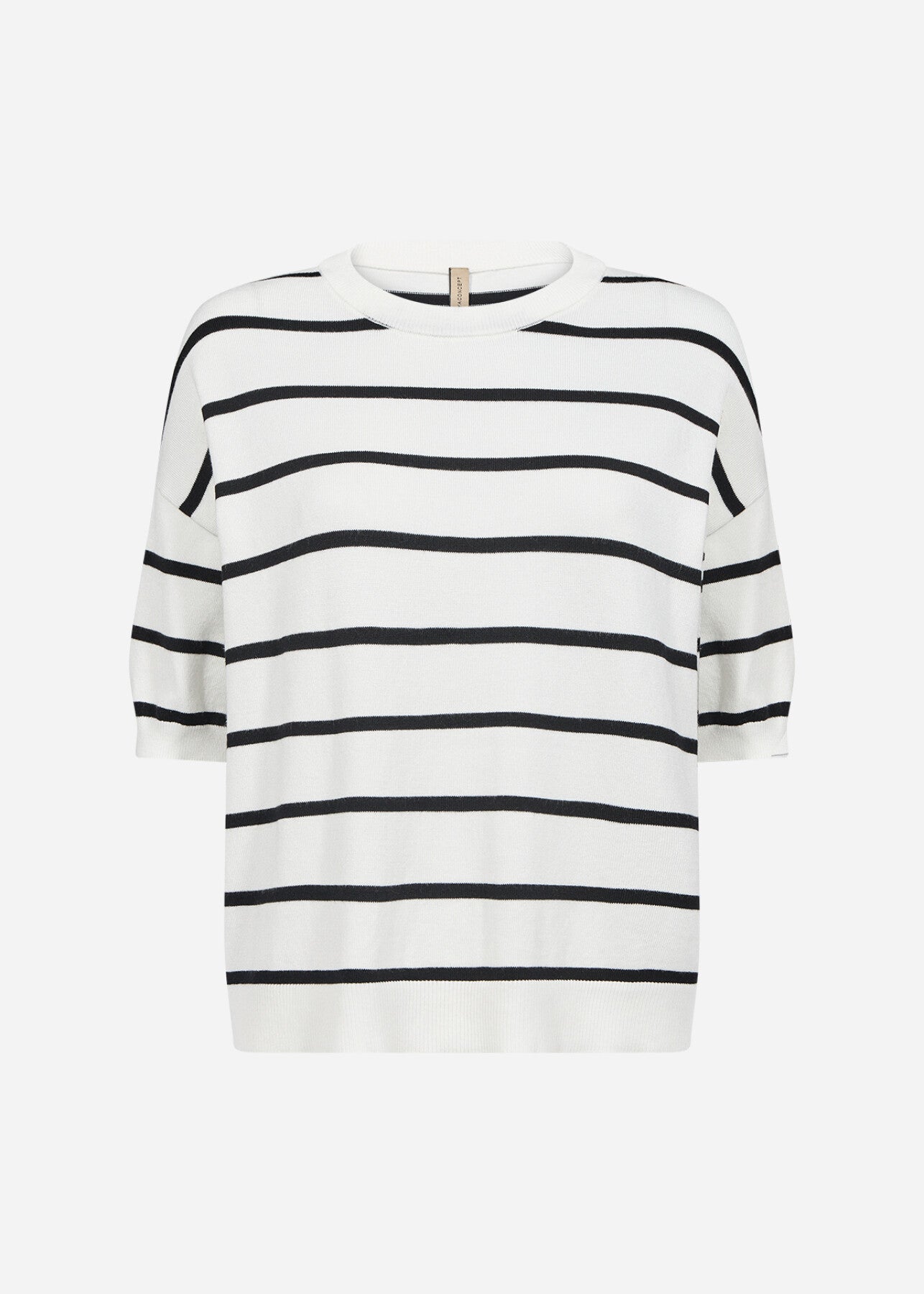 SC-DOLLIE STRIPE 794 Trui Gebroken wit