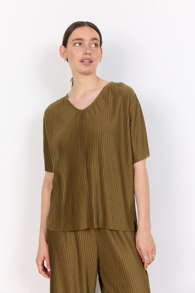 SC-KIRIT 19 Blouse Olijf