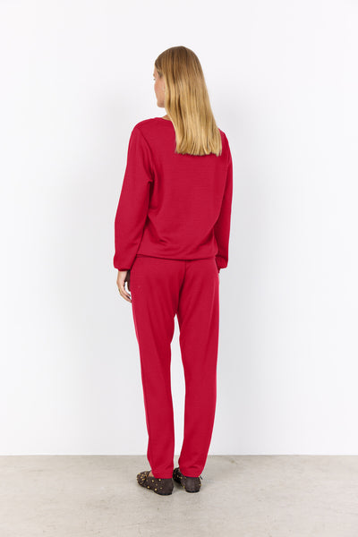 SC-BANU 194 Blouse Donkerrood