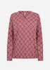 SC-FELICITY AOP 530 Blouse Robijnrood
