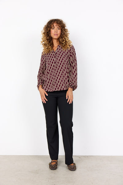 SC-VARLA 4 Blouse Bordeaux