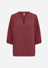 SC-CATH 10 Blouse Donkerrood