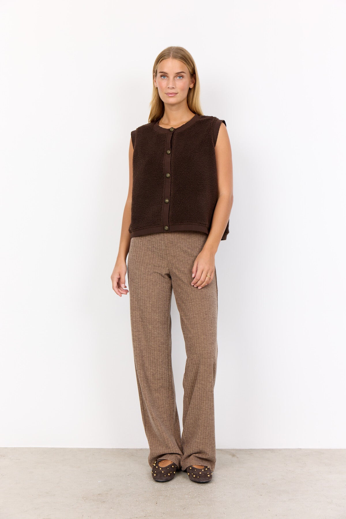 SC-ONYX 6 Gilet Donkerbruin