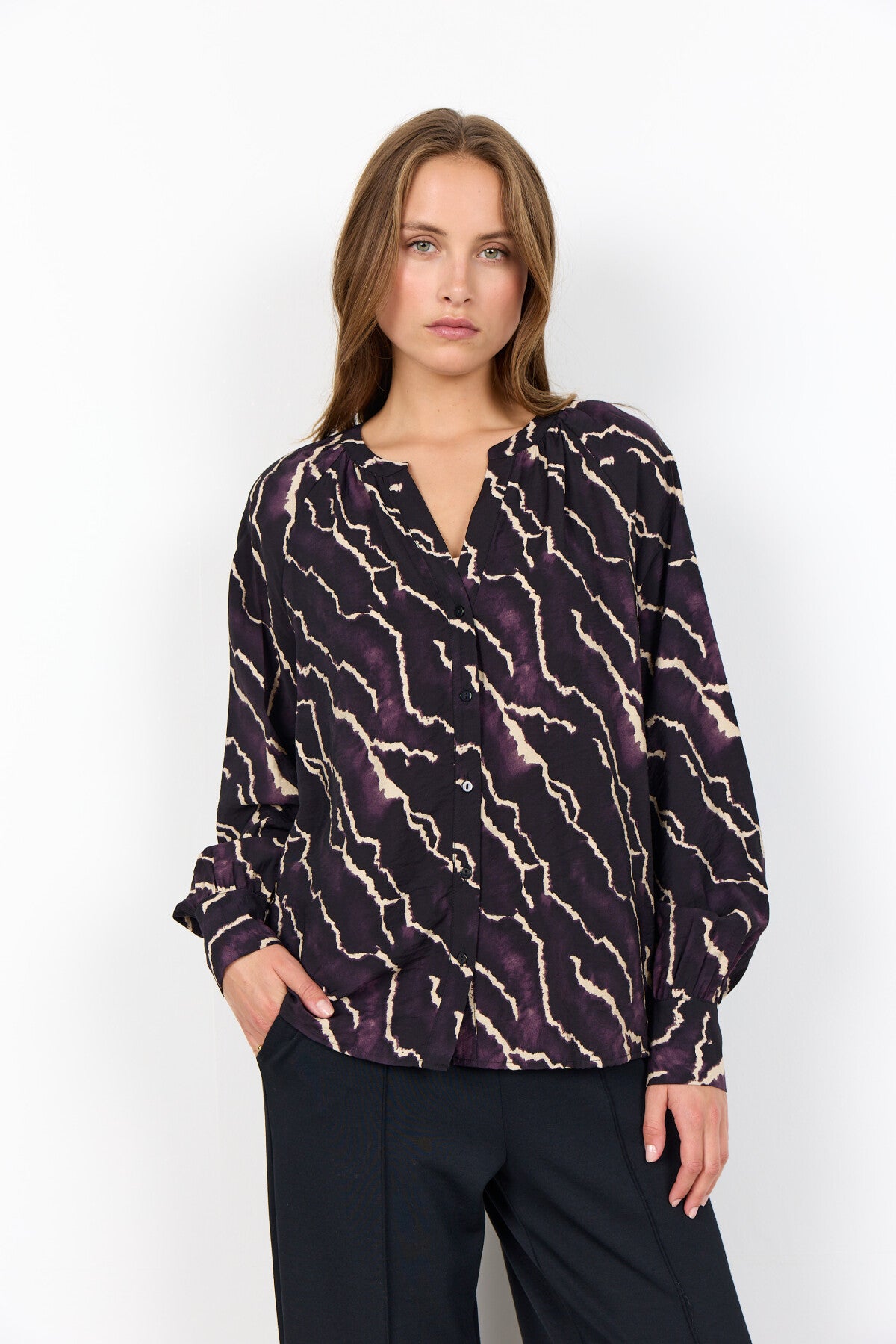 SC-ANYA 2 Shirt Paars