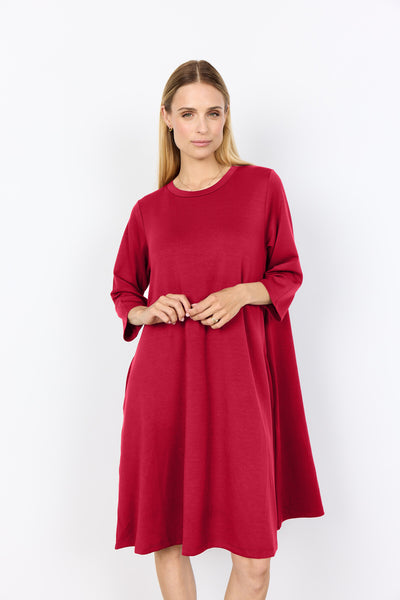 SC-BANU 155 Jurk Rood