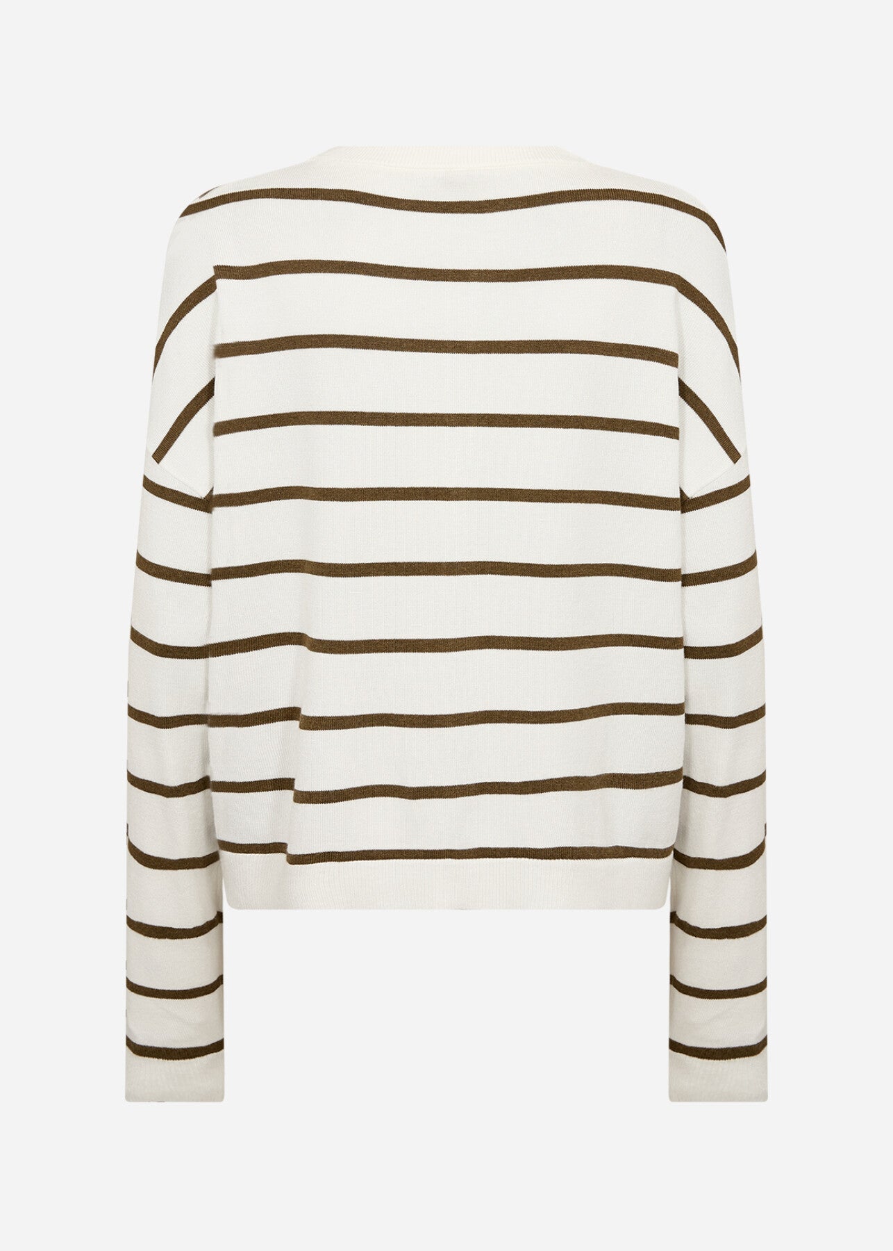 SC-DOLLIE STRIPE 795 Vest Olijf