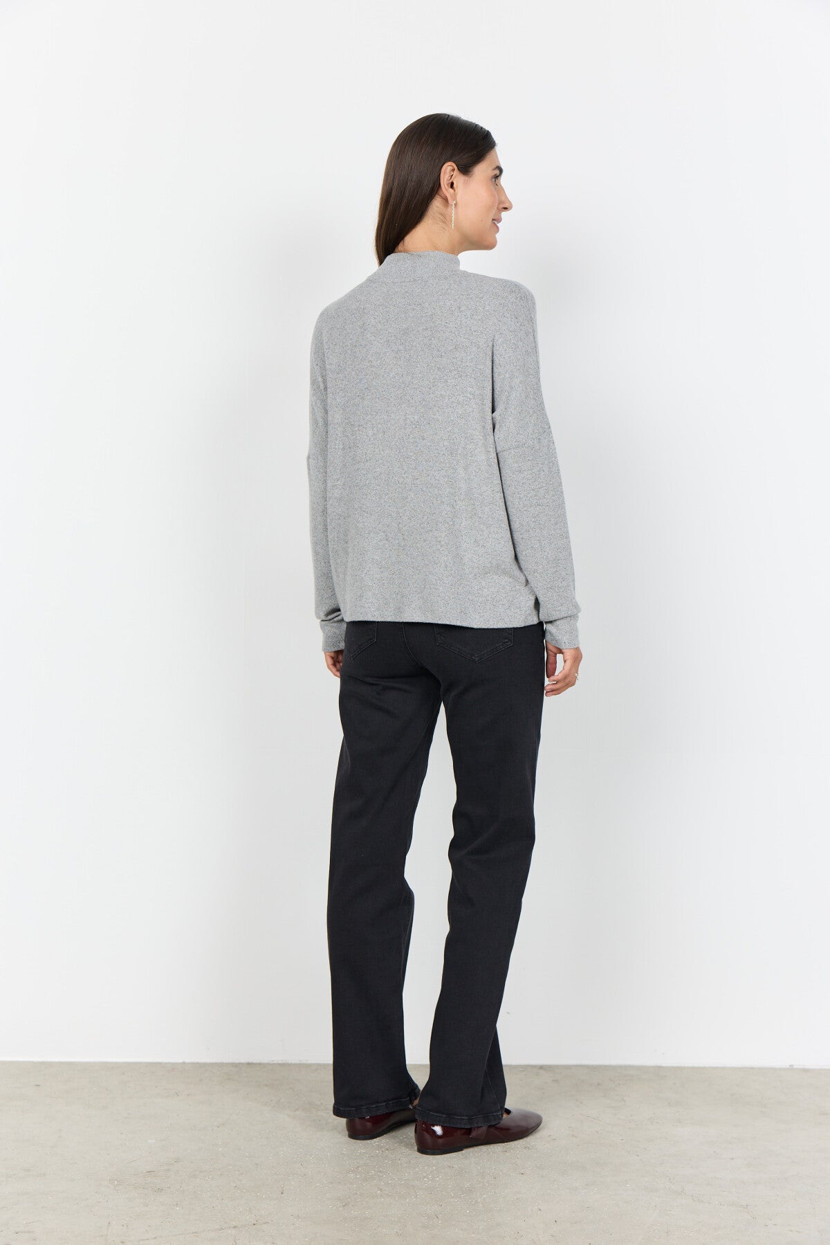 SC-BIARA 126 Blouse Grijs