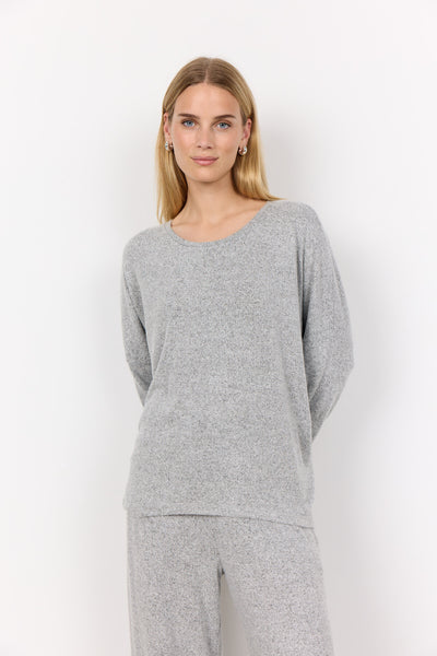 SC-BIARA 1 Blouse Lichtgrijs